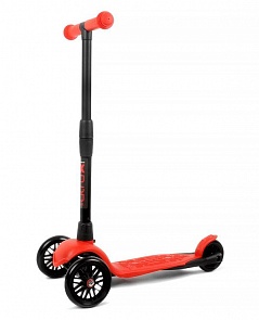 Самокат 3-колесный Alfa Model Buggy Boom кораллового цвета (Buggy Boom, 003-0155)